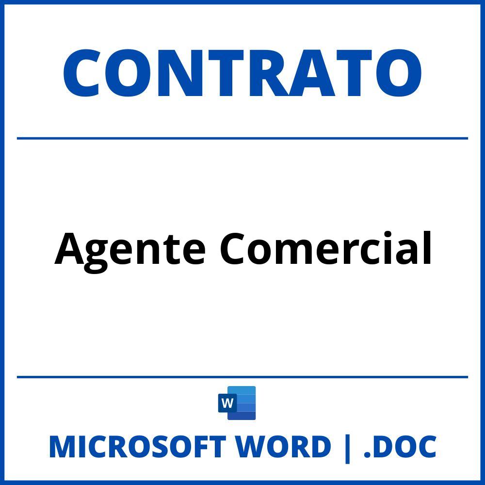 Contrato Agente Comercial