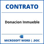 ▷ Contrato De Compraventa De Inmueble WORD