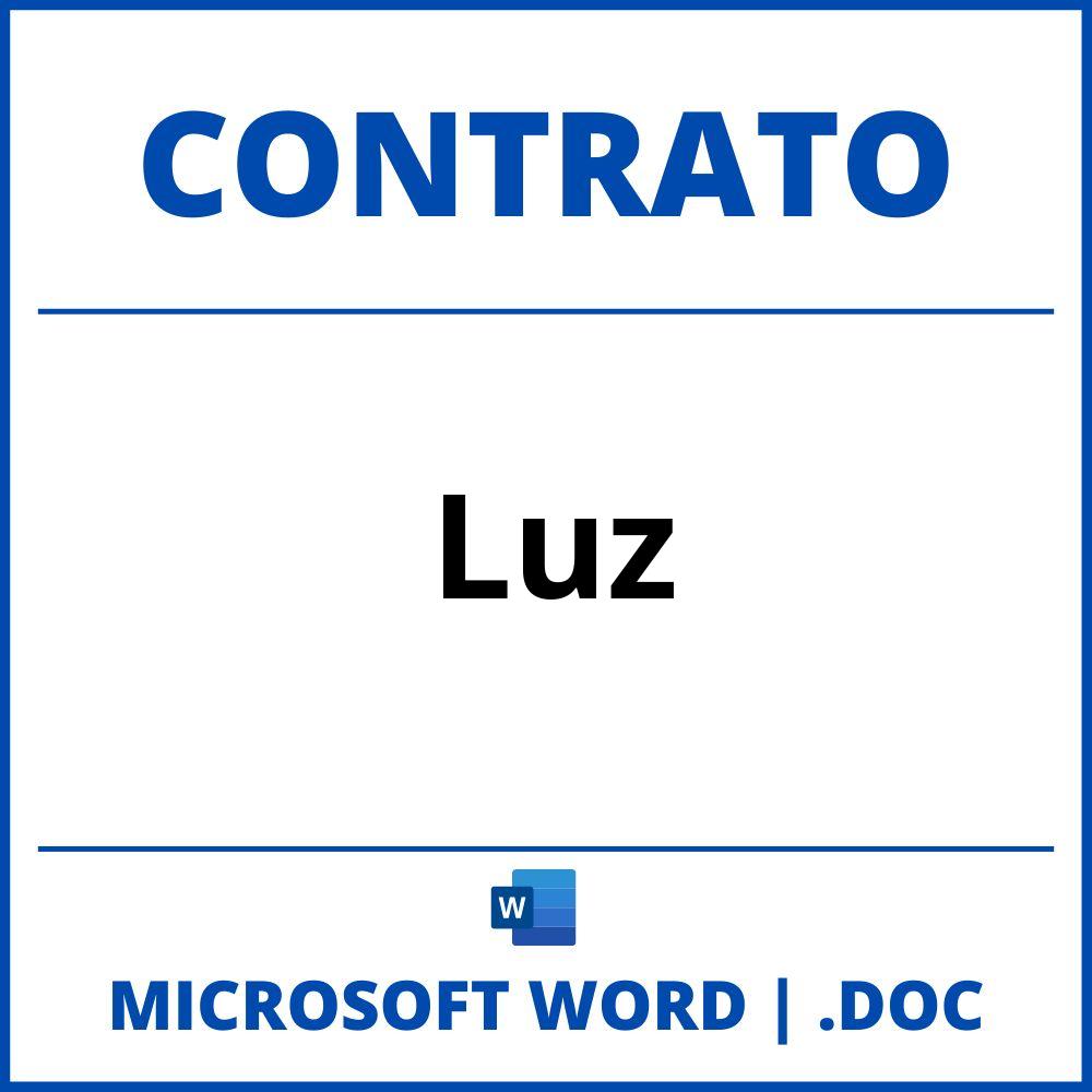 Contrato De Luz