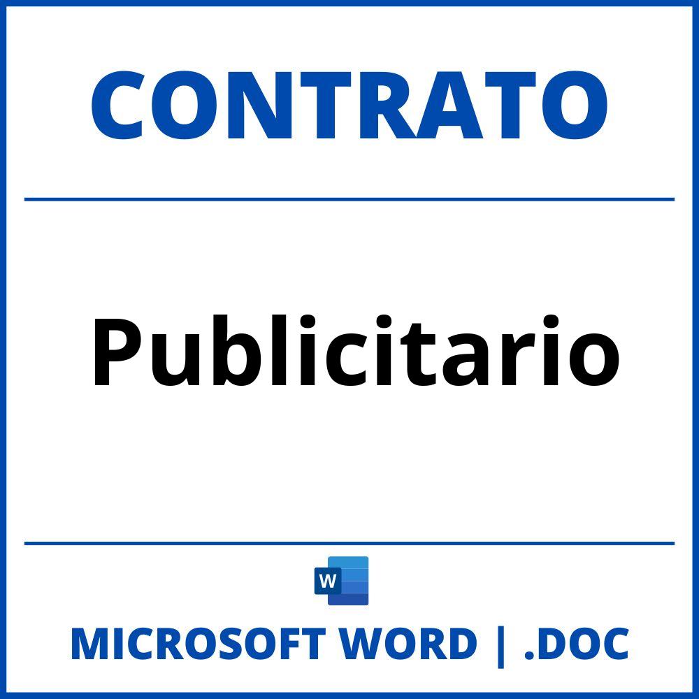 Contrato Publicitario